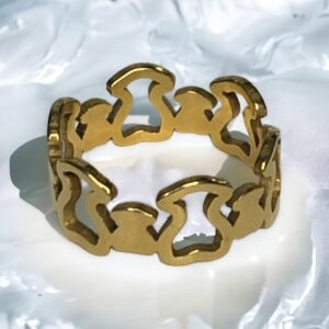 Anillo Bear dorado